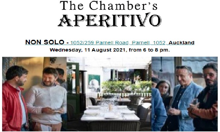 Read more about the article The Chamber’s Aperitivo @ Non Solo