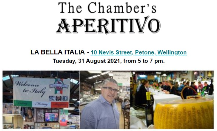 The Chamber’s Aperitivo @ La Bella Italia