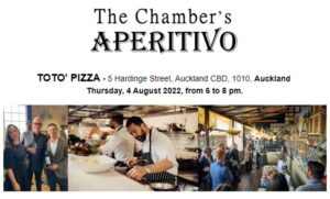 Read more about the article The Chamber’s Aperitivo @ Toto Pizza
